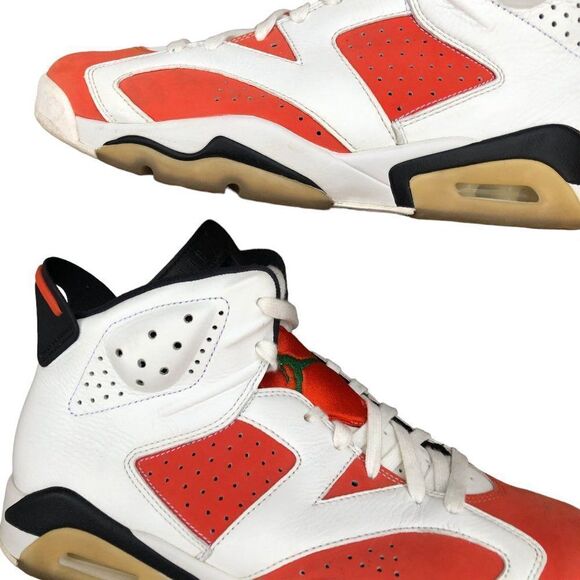 RARE 2017 Air Jordan 6 Retro Gatorade Like Mike White Size 10 - Picture 5 of 16